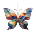 thumbnail image 2 of Clearance Under $5 Colorful Acrylic Butterfly Sun Catcher Window Hanging Decoration for Garden Home,1PC,Multicolor, 2 of 9