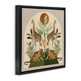thumbnail image 3 of Stupell Industries Bohemian Jungle Animals Motif Black Floating Frame Canvas Art, 18 x 18, by Victoria Barnes, 3 of 8