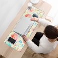 thumbnail image 3 of Blue Bud&nbsp;pad Mousewaterproofnon Slip&nbsp;for Office Home Work GamingmousematRubber Base Mousepad with Stitched Edges 31.5x11.8inches, 3 of 7