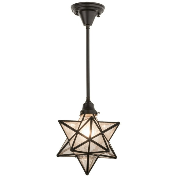 10.5"W Moravian Star Pendant