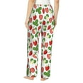 thumbnail image 3 of Xecao Strawberry Women's Straight Lounge Pajama Pants: The Epitome of Relaxed Sleepwear, 3 of 9