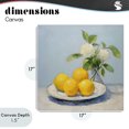 thumbnail image 4 of Stupell Industries Modern Vase of Flowers and Lemons Canvas Art, 17 x 17, by Creative Studio, 4 of 8