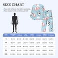 thumbnail image 3 of Wukai Cute Panda Flying in the Sky Men's Long-Sleeve Pajama Set - Comfortable Sleepwear with Button-Down Shirt and Pants-X-Large, 3 of 6