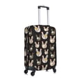 thumbnail image 3 of Daiia Flowe Rooster Luggage Cover, Thickened Washable Travel Luggage Covers, Elastic Unique Baggage Covers for 18-20 inch Luggage-X-Large, 3 of 9