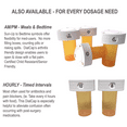 thumbnail image 4 of DIALCAP Accurate Daily-Dose Medication Reminder-Pill Tracker & Bottle 3 pack, Reusable, Ergonomic, 4 of 8