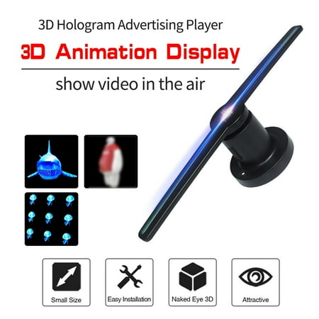 3D Holographic Display LED Fan Advertising Machine Stereo Animated Rotation for Mall Airport Exhibition | Walmart Canada 3D Holographic Display LED Fan Advertising Machine Stereo Animated Rotation for Mall Airport Exhibition | Walmart Canada