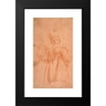 thumbnail image 2 of Tanzio da Varallo 16x24 Black Modern Framed Museum Art Print Titled - Priest with Upraised Arms Wearing a Two-Horned Tiara (1575-1633), 2 of 5