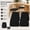 Black, variant on Chair Cushions for Dining Chairs Set of 6, Non-Slip Kitchen Seat Pads 17" x 16" x 2", Indoor Dining Chair Cushions with Ties, Red D-Shaped Cushions