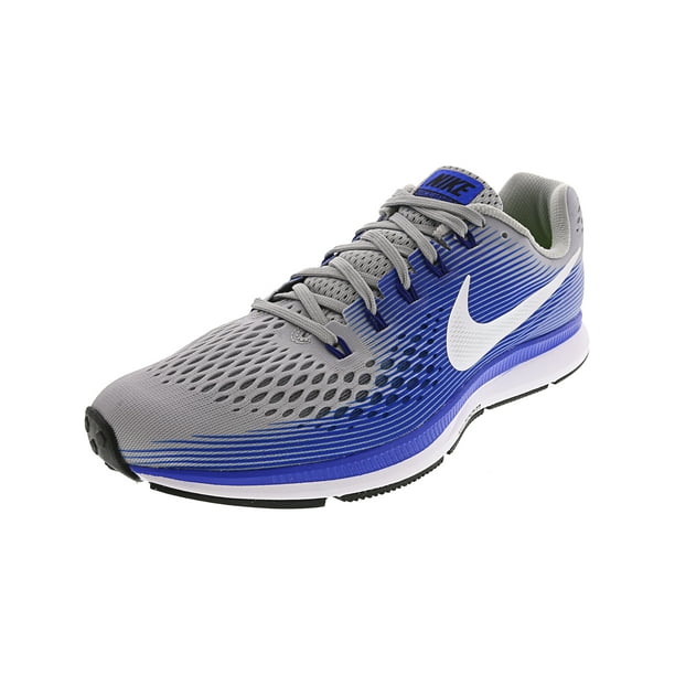 Assumption Nathaniel Ward court Nike Men's Air Zoom Pegasus 34 Wolf Grey / White - Racer Blue Ankle-High  Running Shoe 10.5M - Walmart.com