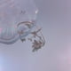 thumbnail image 5 of Pendientes de mariposa de diamantes a la moda para mujer sin pendientes de Clip de oreja perforados 1 pieza Wmkox8yi sjalhkljlk4924, 5 of 5