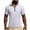 White, variant on hotojiny Mens Sweatshirt Casual Quarter Zip Knit Pullover Lightweight Short Sleeve Classic Fit Workout Athletic Shirt