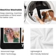 thumbnail image 4 of AISENIN Custom Blankets with Photos Text Personalized Picture Blanket Customized Blankets with Photos Collage Throw Blanket Gifts for Mom Dad Friends Kids Adults Birthday Fathers Mothers Day Christmas, 4 of 5
