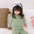 thumbnail image 6 of Beautyzll Toddler Baby Girls Long Sleeve Shirts 1-10T Kids Soft Basic Cotton T-Shirts Top Solid Color Layering Tees, 6 of 8