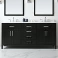 thumbnail image 4 of Ove Decors Tahoe 72 W x 21" D Freestanding Bathroom Vanity with Double Sink, Dark Espresso, 4 of 20
