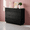 Black, variant on Fnkosi 9 Drawers Dresser, 57.9" Wide Modern Chest of Drawers , Dresser TV Stand Up to 65 Inch TV, Wood Drawer Organizer for Bedroom, Living Room, Hallway,Natural Oak