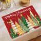 thumbnail image 4 of Manteles navideños de lino para mesas festivas, decoraciones navideñas, manteles individuales navideños de lino, manteles individuales reversibles de lino, decoraciones navideñas para mesa de comedor,, 4 of 6