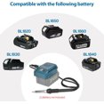 thumbnail image 5 of Soldadores a batería: Soldador eléctrico digital para batería Makita de 18 V, temperatura ajustable de 180 a 480 °F.°C, para reparación, soldadura de alambre, 5 of 5