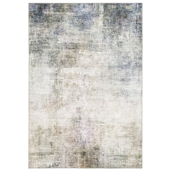 Moretti String Area Rug MYP10 Beige Gradient Faded 7' 8" x 10' Rectangle