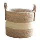 thumbnail image 1 of Cesta tejida para macetas, cesta de almacenamiento, adorno decorativo para el hogar con acabado impermeable Estilo E, 1 of 9