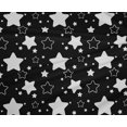 thumbnail image 4 of oneOone Polyester Lycra Black Fabric Merry Christmas Sewing Material Print Fabric By The Yard 56 Inch Wide - XO, 4 of 4