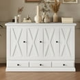 thumbnail image 2 of Euroco Lit Escamotable Double en Bois avec Tiroirs et Station de Recharge USB, Armoire Convertible pour Adultes, Blanc, 2 of 22