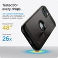 thumbnail image 4 of UTAH-Tough Armor [Tech de Protection Extrême] Conçu pour Étui iPhone 13 (2021) - Gunmetal, 4 of 4