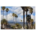 thumbnail image 1 of Great BIG Canvas | "California, Southern California, Santa Barbara, harborfront and beach" Art Print - 48x32, 1 of 4