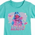 thumbnail image 3 of LOL OMG! Fashion Dolls - Splash Beauty w/ Butterflies & Hearts - Toddler & Youth Girls Short Sleeve Graphic T-Shirt, 3 of 5
