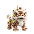 thumbnail image 1 of Chinese Creative Explosion National 2D Flat Acrylic Car Backpack Pendant Dance Doll Key Chain. Backpack Key Chain Window Tree Family Holiday Decorations, 1 of 8