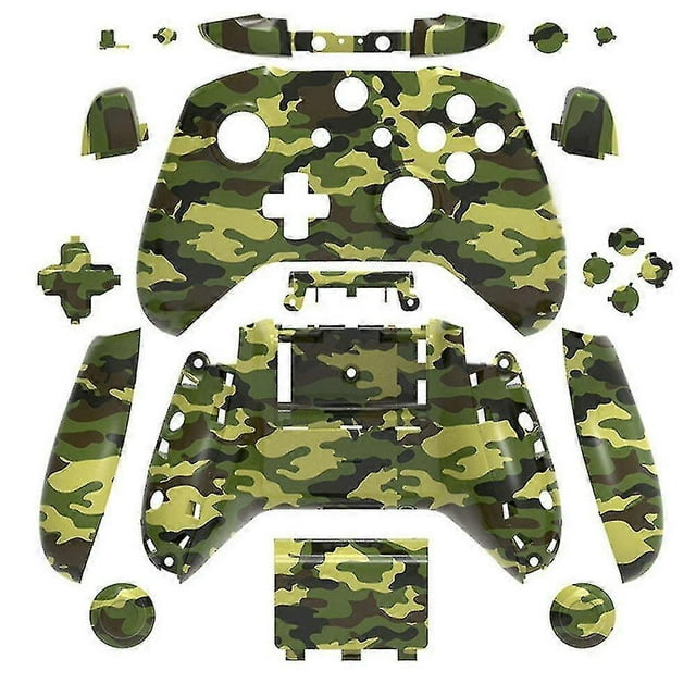 Boîtier de Protection Complet Pièces de Rechange Compatible avec Manette Sans Fil Xbox One Changement de Clé Banmo
