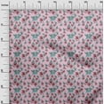 thumbnail image 3 of oneOone Silk Tabby Light Pink Fabric Florals Fabric For Sewing Printed Craft Fabric By The Yard 42 Inch Wide, 3 of 4