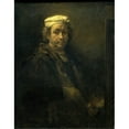thumbnail image 2 of Self Portrait in Front of an Easel 1660 Rembrandt Harmensz van Rijn Muse du Louvre Paris, 2 of 4
