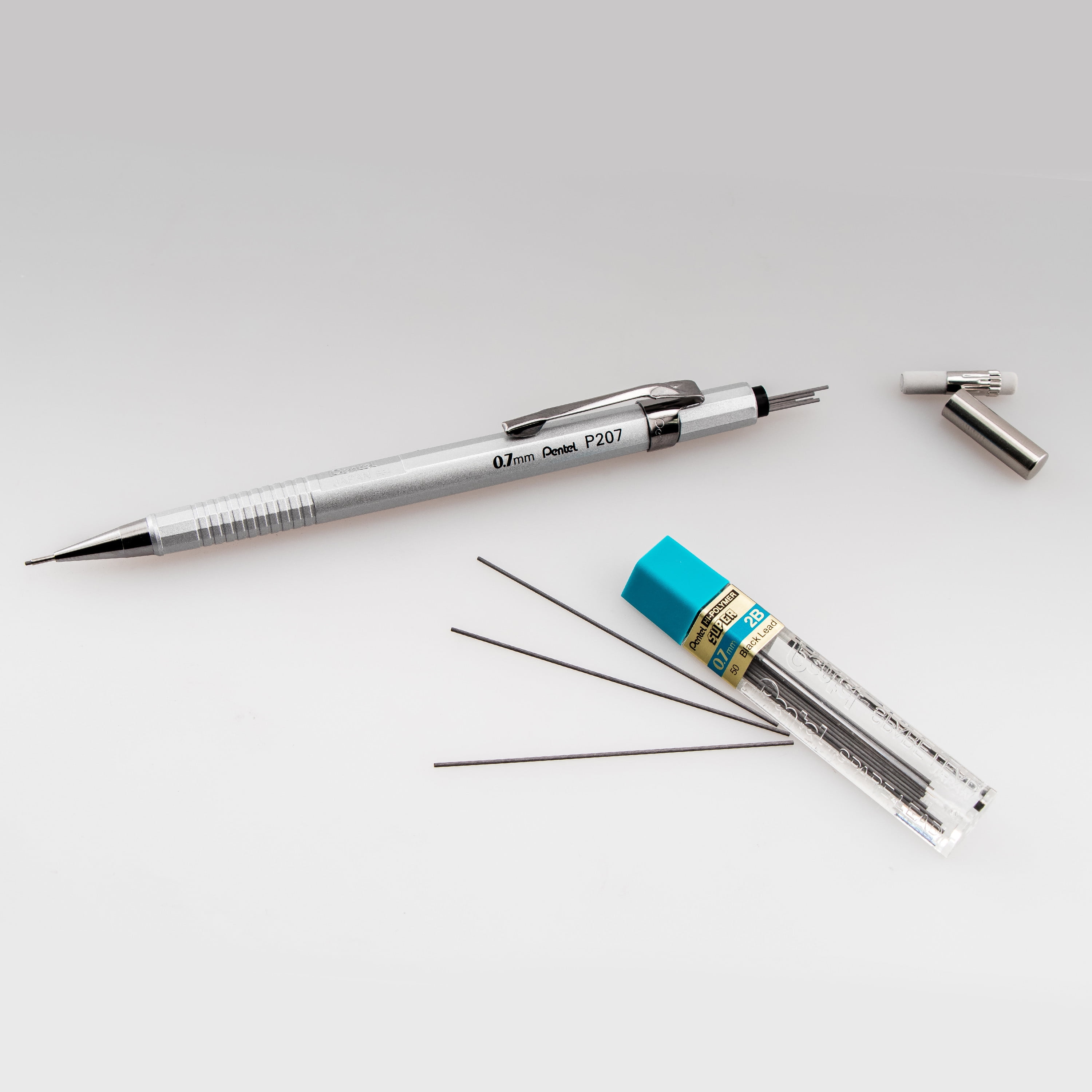 Pentel Sharp Mechanical Pencil, .7mm, Blue, Hi-Polymer Lead