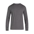 thumbnail image 7 of George Men's and Big Men's Cotton Crewneck Tee with Long Sleeves, 3-Pack, Sizes XS-3XL, 7 of 7