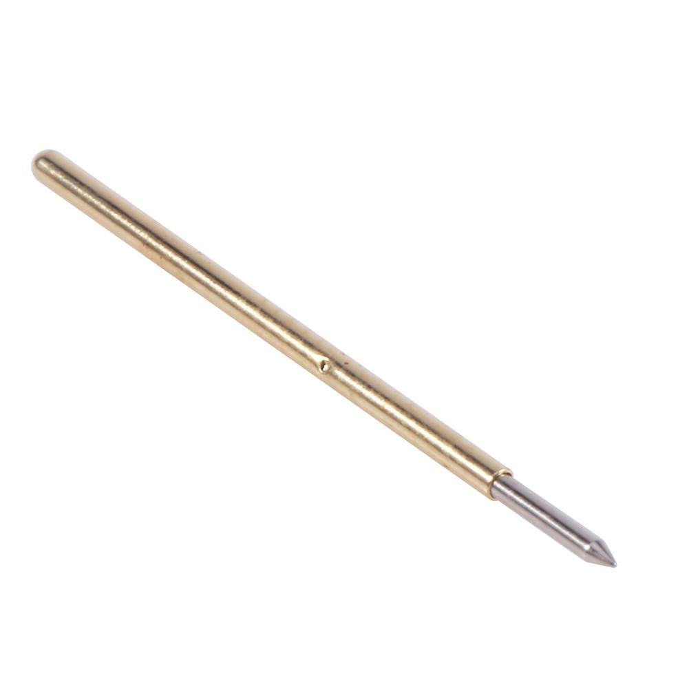 Details about   100pcs P75-B1 Spring Test Probe Round Pogo Pin 3A Conical Head 1.02mm Thimble 