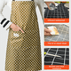 thumbnail image 3 of Delantal impermeable de 3 piezas con bolsillos Delantales de cocina ajustables Delantal de cocina para hornear limpieza del hogar, 3 of 5