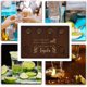 thumbnail image 5 of Bandeja de madera para vino y tequila en forma de hoja, rectangular, con borde de sal y limón., 5 of 9