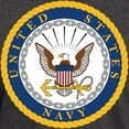 thumbnail image 3 of CafePress - United States Navy Emblem Dark T Shirt - Men's Classic Graphic Cotton T-Shirt, 3 of 4