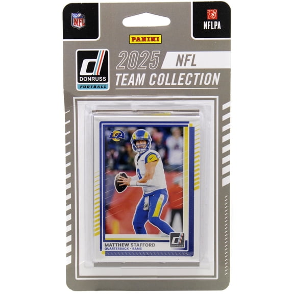 NFL 2025 Donruss Football Los Angeles Rams Trading Card Team Set
