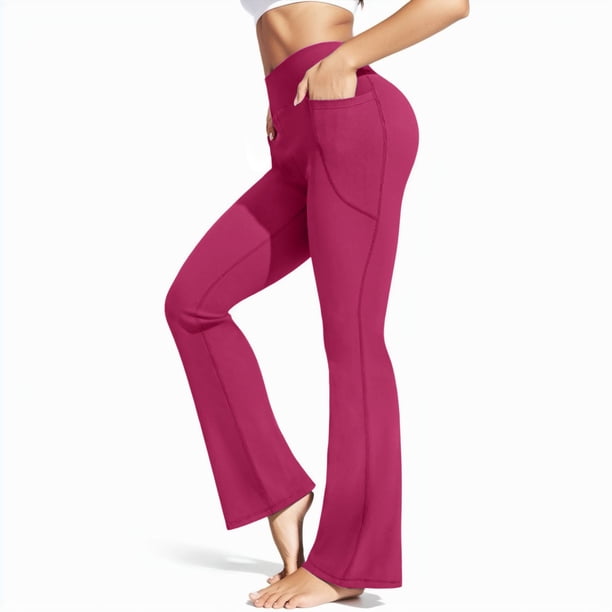 MKLEKYY Leggings de compresión para mujer, pantalones de yoga para mujer, pantalones de entrenamiento de cintura alta con bolsillos, pantalones casuales