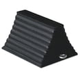 thumbnail image 1 of Wheel Chocks, 8 In W X 10 In L X 6 In H, Rubber, Black | Bundle of 5 Each, 1 of 1