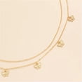 thumbnail image 5 of K-KED Sexy Double Women Butterfly Pendant Waist Chain Summer Beach Bikini Body Chain-_-Gold, 5 of 9