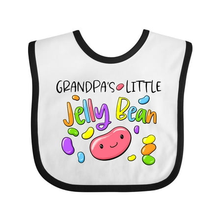 Inktastic Grandpa s Little Jellybean Cute Easter Candy Boys or Girls Baby Bib