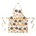 thumbnail image 2 of Happy Thanksgiving Turkey Fall Pumpkin Apron-Garden Aprons for Women with Pockets-Cotton Linen Waterproof Kitchen Cooking Gardening Aprons Adjustable for Kitchen,Cooking,BBQ and Salon 33"x27", 2 of 7