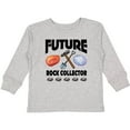 thumbnail image 3 of Inktastic Future Rock Collector Boys or Girls Long Sleeve Toddler T-Shirt, 3 of 5