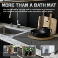 thumbnail image 2 of Stone Bath Mat Diatomaceous Earth Shower Mat Non-Slip Super Absorbent Diatomite Stone Bath Mats for Bathroom Floor Quick Drying(32''×20" Gray), 2 of 7
