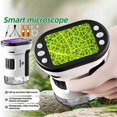 thumbnail image 4 of 1000X Handheld Microscope for Kids 4K 2.0In Screen Rechargeable Pocket Digital Microscopes Magnifyi, 4 of 5