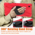 thumbnail image 6 of Dteck Case for Samsung Galaxy Tab A9 Plus 11 inch (SM-X210/X215/X216/X218),Heavy Duty Armor Shockproof Kids Case with Rotating Stand & Hand/Shoulder Strap for Galaxy Tab A9+ 2023,Red, 6 of 9