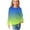 Yellow, variant on GigrtiJin Casual Blouses for Kids Long Sleeve Gradient Crew Neck Fashion Loose Tops Comfy Basic Pullover Fall Shirts