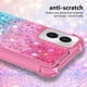 thumbnail image 3 of Funda para Motorola MOTO G Power 5G 2024 Transparente con Brillos Carcasa Protectora Antigolpes con Glitter Brillante, 3 of 5